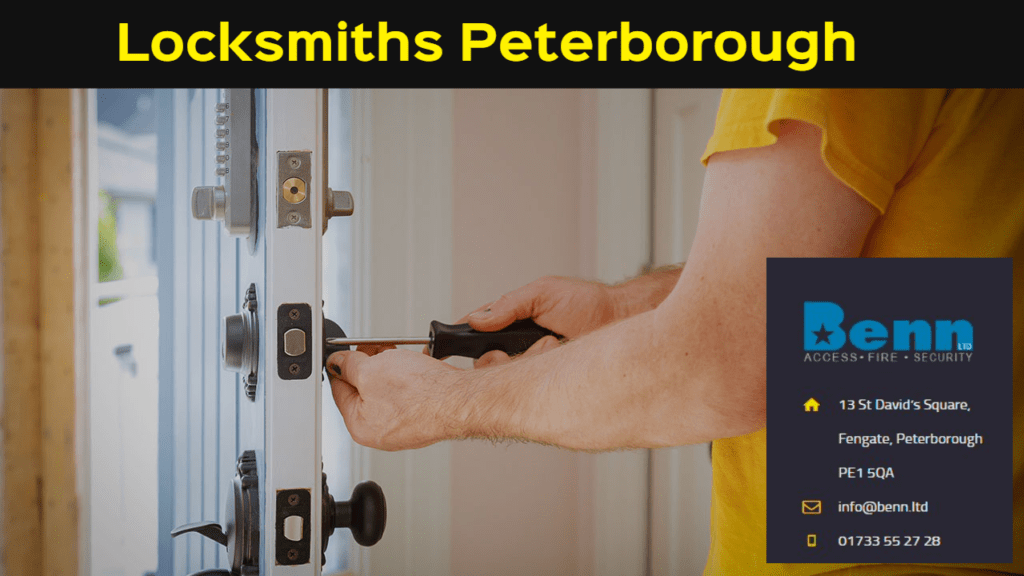 Qualified locksmith in Peterborough